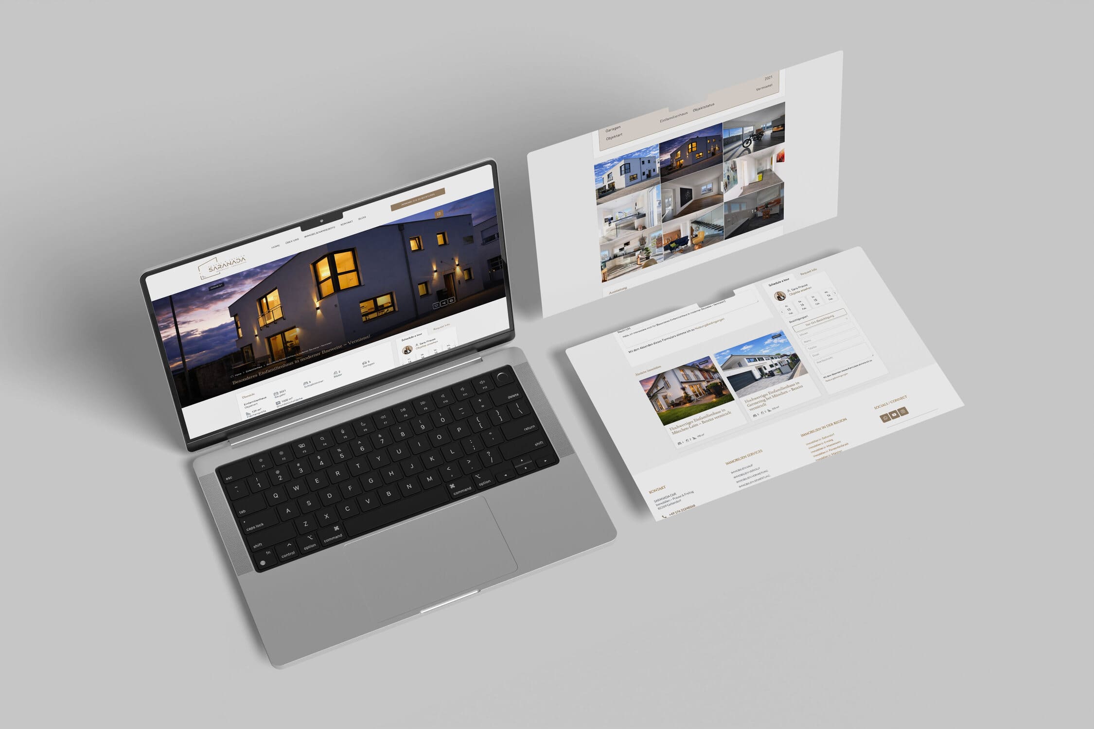 Immobilien Prause und Freitag Immobilien Online Expose Design Präsentation Immobilienmarketing