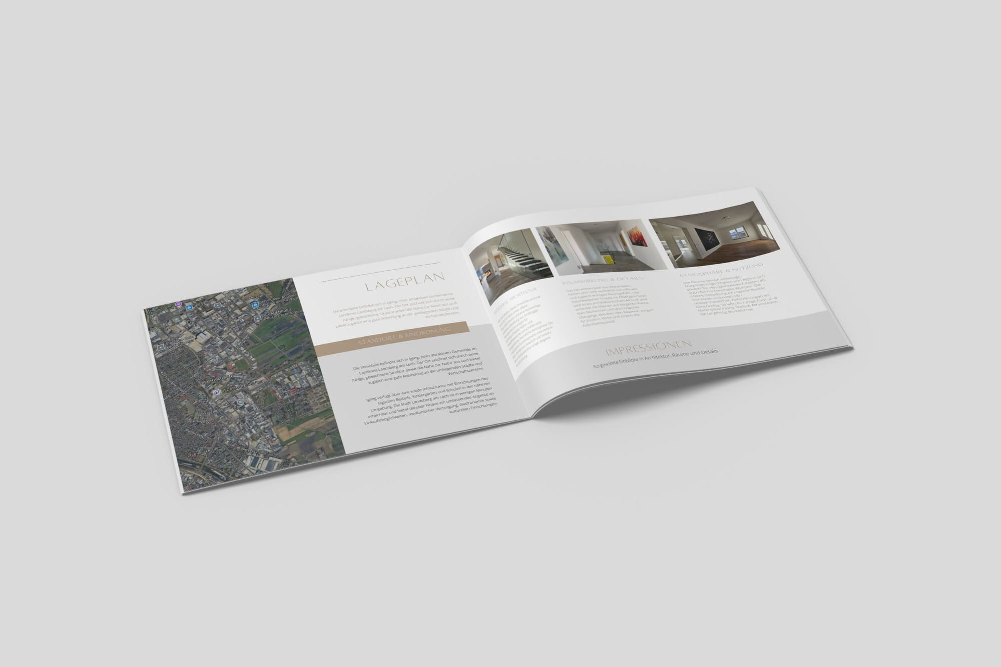 Immobilien Prause und Freitag Immobilien Expose Präsentation Immobilienmarketing Broschüre