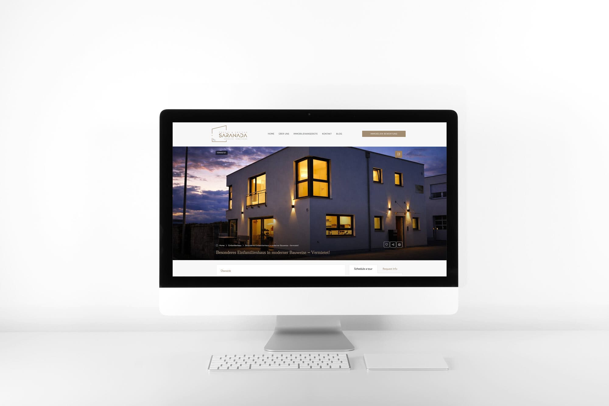 Immobilien Prause und Freitag Immobilien Online Expose Design Präsentation Immobilienmarketing