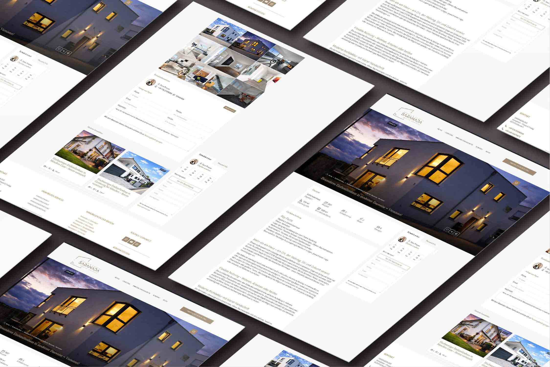 Immobilien Prause und Freitag Immobilien Online Expose Design Präsentation Immobilienmarketing