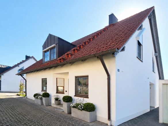 vorderansicht doppelhaus landsberg am lech miete