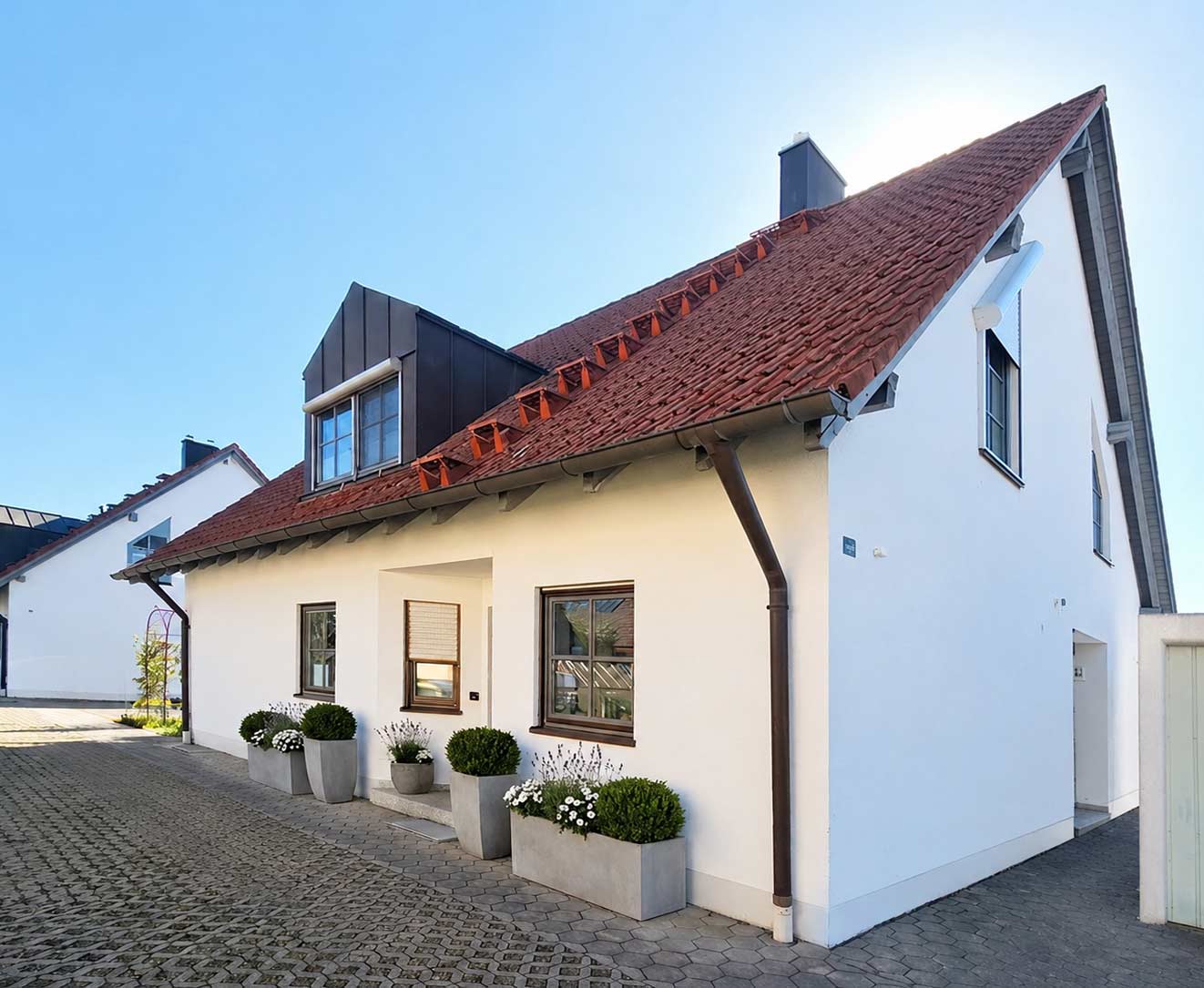 vorderansicht doppelhaus landsberg am lech miete
