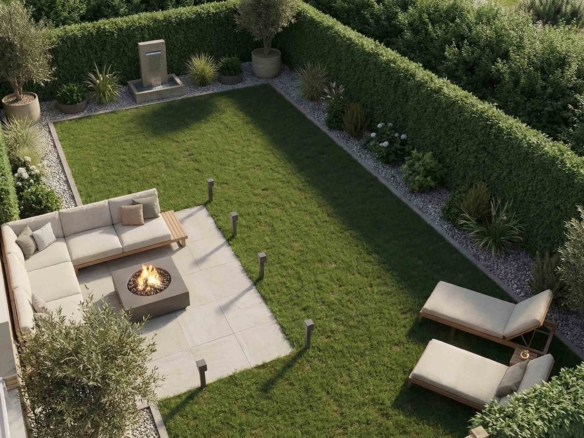 neubau kaufering gartenansicht 3