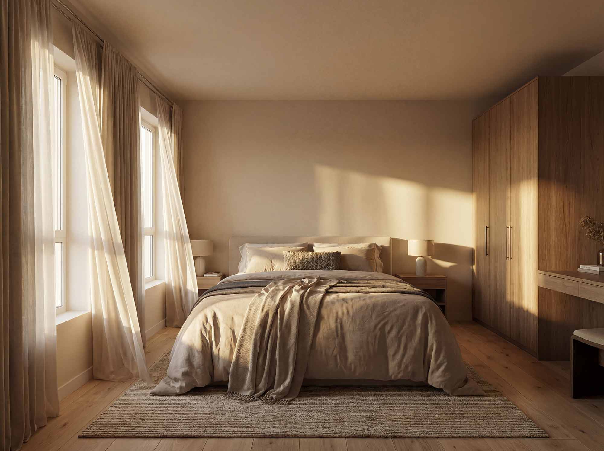 neubau kaufering innenansicht schlafzimmer 4
