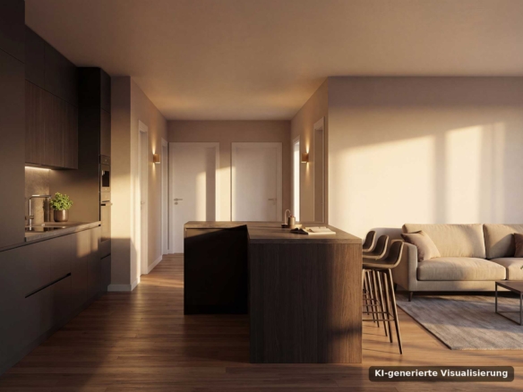 neubau kaufering innenraum offenes wohnen 2